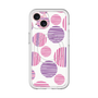 スリムプロテクションプレミアムケース with MagSafe［ Nordic Dot - Pink ］