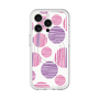 スリムプロテクションプレミアムケース with MagSafe［ Nordic Dot - Pink ］