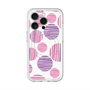 スリムプロテクションプレミアムケース with MagSafe［ Nordic Dot - Pink ］