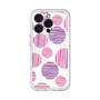 スリムプロテクションプレミアムケース with MagSafe［ Nordic Dot - Pink ］