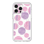 スリムプロテクションプレミアムケース with MagSafe［ Nordic Dot - Pink ］