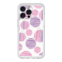 スリムプロテクションプレミアムケース with MagSafe［ Nordic Dot - Pink ］