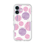 スリムプロテクションプレミアムケース with MagSafe［ Nordic Dot - Pink ］