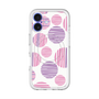 スリムプロテクションプレミアムケース with MagSafe［ Nordic Dot - Pink ］