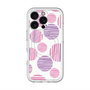 スリムプロテクションプレミアムケース with MagSafe［ Nordic Dot - Pink ］