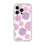 スリムプロテクションプレミアムケース with MagSafe［ Nordic Dot - Pink ］