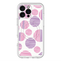 スリムプロテクションプレミアムケース with MagSafe［ Nordic Dot - Pink ］