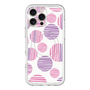スリムプロテクションプレミアムケース with MagSafe［ Nordic Dot - Pink ］