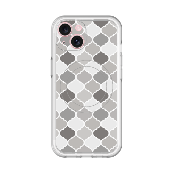 スリムプロテクションプレミアムケース with MagSafe［ Moroccan1 color - Gray ］