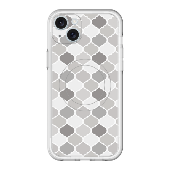 スリムプロテクションプレミアムケース with MagSafe［ Moroccan1 color - Gray ］