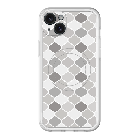 スリムプロテクションプレミアムケース with MagSafe［ Moroccan1 color - Gray ］