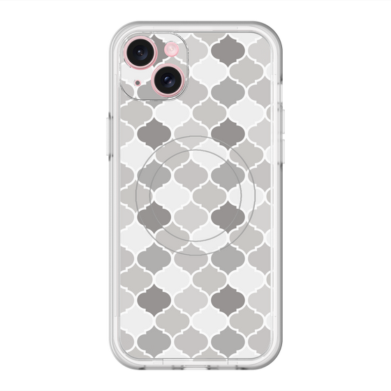 スリムプロテクションプレミアムケース with MagSafe［ Moroccan1 color - Gray ］