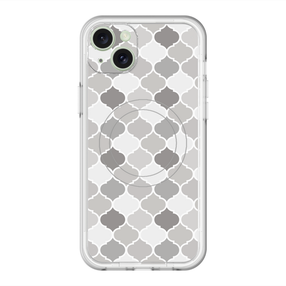 スリムプロテクションプレミアムケース with MagSafe［ Moroccan1 color - Gray ］