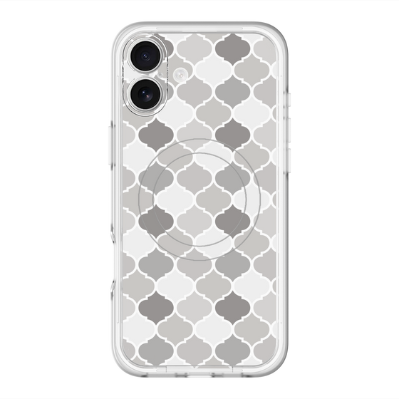 スリムプロテクションプレミアムケース with MagSafe［ Moroccan1 color - Gray ］