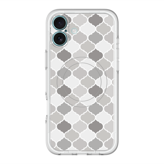 スリムプロテクションプレミアムケース with MagSafe［ Moroccan1 color - Gray ］
