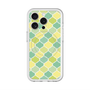 スリムプロテクションプレミアムケース with MagSafe［ Moroccan1 color - Green ］