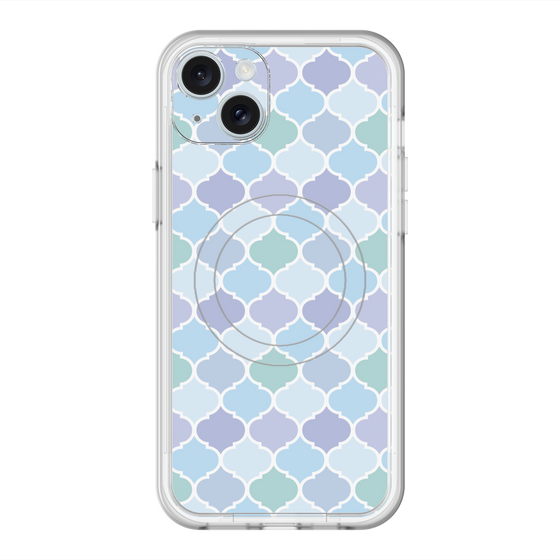 スリムプロテクションプレミアムケース with MagSafe［ Moroccan1 color - Blue ］