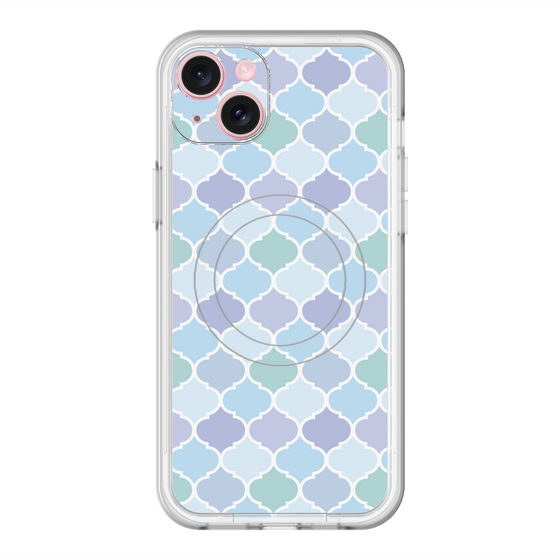 スリムプロテクションプレミアムケース with MagSafe［ Moroccan1 color - Blue ］