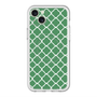 スリムプロテクションプレミアムケース with MagSafe［ Moroccan2 - Green ］