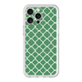 スリムプロテクションプレミアムケース with MagSafe［ Moroccan2 - Green ］