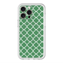 スリムプロテクションプレミアムケース with MagSafe［ Moroccan2 - Green ］