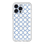 スリムプロテクションプレミアムケース with MagSafe［ Moroccan3 - Blue ］