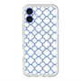 スリムプロテクションプレミアムケース with MagSafe［ Moroccan3 - Blue ］