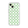 スリムプロテクションプレミアムケース with MagSafe［ Moroccan3 - Green ］