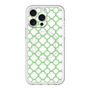 スリムプロテクションプレミアムケース with MagSafe［ Moroccan3 - Green ］