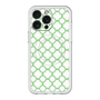 スリムプロテクションプレミアムケース with MagSafe［ Moroccan3 - Green ］