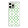 スリムプロテクションプレミアムケース with MagSafe［ Moroccan3 - Green ］