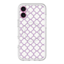 スリムプロテクションプレミアムケース with MagSafe［ Moroccan3 - Purple ］