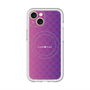 スリムプロテクションプレミアムケース with MagSafe［ CASEPLAY Check - Purple ］