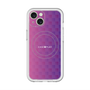 スリムプロテクションプレミアムケース with MagSafe［ CASEPLAY Check - Purple ］