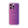 スリムプロテクションプレミアムケース with MagSafe［ CASEPLAY Check - Purple ］