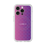 スリムプロテクションプレミアムケース with MagSafe［ CASEPLAY Check - Purple ］