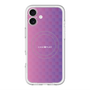 スリムプロテクションプレミアムケース with MagSafe［ CASEPLAY Check - Purple ］