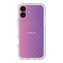 スリムプロテクションプレミアムケース with MagSafe［ CASEPLAY Check - Purple ］