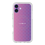 スリムプロテクションプレミアムケース with MagSafe［ CASEPLAY Check - Purple ］
