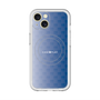 スリムプロテクションプレミアムケース with MagSafe［ CASEPLAY Check - Blue ］