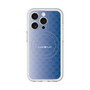 スリムプロテクションプレミアムケース with MagSafe［ CASEPLAY Check - Blue ］