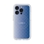 スリムプロテクションプレミアムケース with MagSafe［ CASEPLAY Check - Blue ］