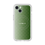 スリムプロテクションプレミアムケース with MagSafe［ CASEPLAY Check - Green ］