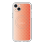 スリムプロテクションプレミアムケース with MagSafe［ CASEPLAY Check - Orange ］