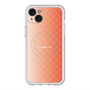 スリムプロテクションプレミアムケース with MagSafe［ CASEPLAY Check - Orange ］