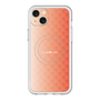 スリムプロテクションプレミアムケース with MagSafe［ CASEPLAY Check - Orange ］