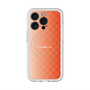 スリムプロテクションプレミアムケース with MagSafe［ CASEPLAY Check - Orange ］