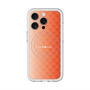 スリムプロテクションプレミアムケース with MagSafe［ CASEPLAY Check - Orange ］