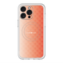 スリムプロテクションプレミアムケース with MagSafe［ CASEPLAY Check - Orange ］