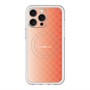 スリムプロテクションプレミアムケース with MagSafe［ CASEPLAY Check - Orange ］